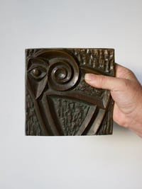 Image 5 of Bronze Door Handle with Modernist Zoomorphic Motif