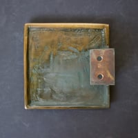 Image 2 of Bronze Door Handle with Modernist Zoomorphic Motif