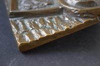 Image 4 of Bronze Door Handle with Modernist Zoomorphic Motif