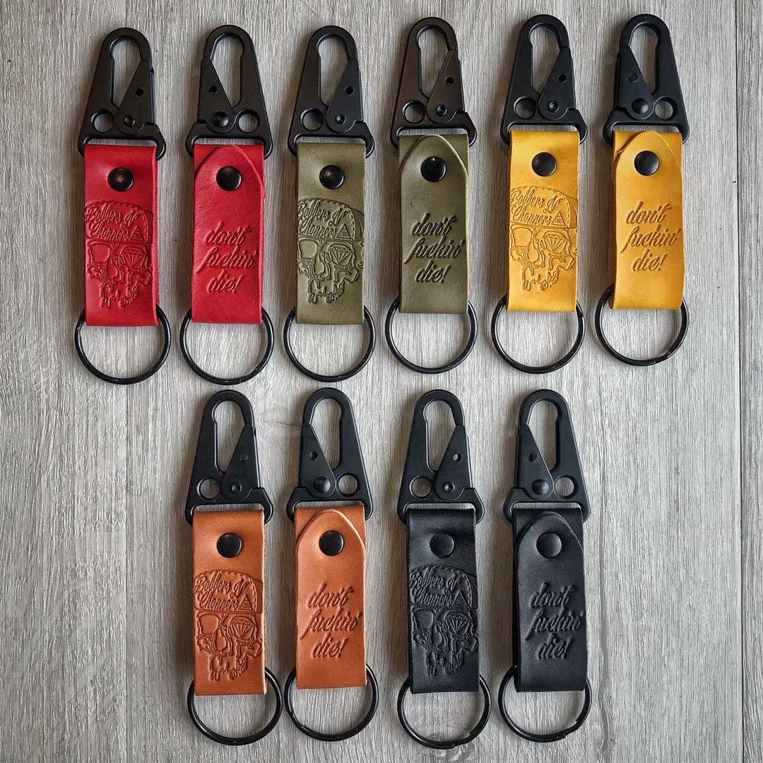 Image of Leather Keychain 