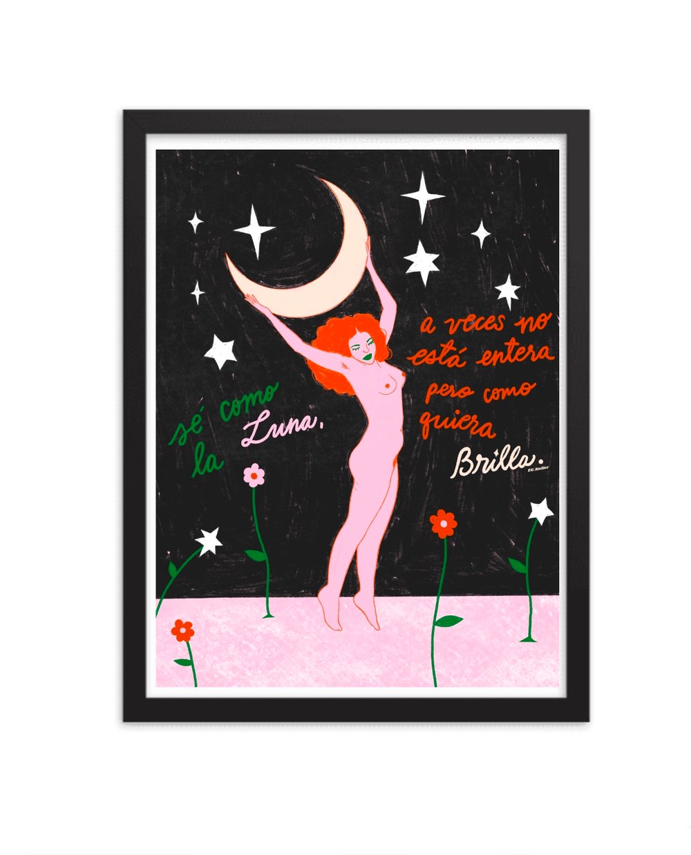 Image of Fases de Luna  Art Print