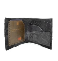 Image 2 of Reverse Horse Culatta Closed Seam Bifold Wallet