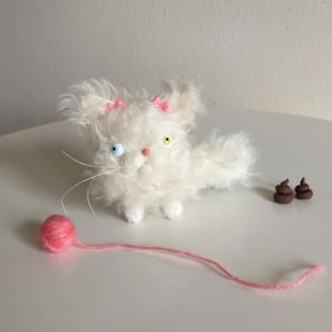 Image of Precious the White Kitty Gift Set