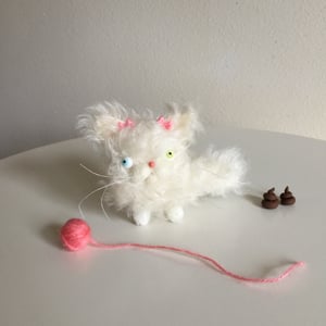 Image of Precious the White Kitty Gift Set