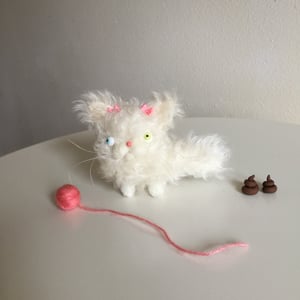 Image of Precious the White Kitty Gift Set