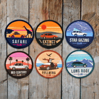 CAR CLUB PATCH COLLECTION