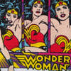 Wonder Woman Comic Strip Face Mask
