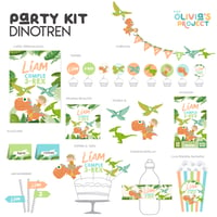 Image 1 of Party Kit Dinotren