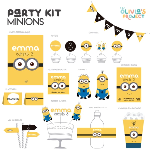 Image of Party Kit Minions
