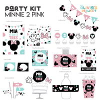 Image 1 of Party Kit Minnie 2 Pink