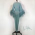 Blue Slate Sheer "Selene" Dressing Gown 10% OFF DISCOUNT CODE: FEMMEFATALE Image 3