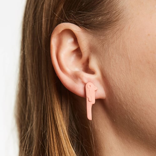 Image of manoa parrot earring