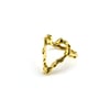 Melted Heart Ring - Yellow Gold