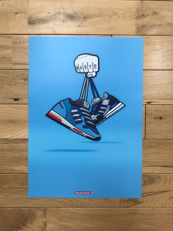 ZX A3 Poster / SneakerToons