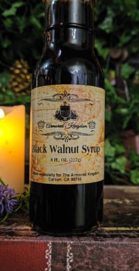 Image 3 of 👑The Armored Kingdom Gourmet Black Walnut Syrup (8oz)🌰🥜🥞