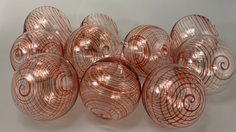 Spiral Ornament - Red 
