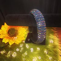 Image 1 of Beaded Crystal Headband