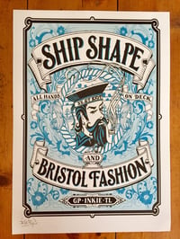 Image 1 of Ship Shape Fine Art Print A3