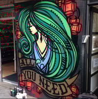 Image 2 of INKIE - All you need is Love Fine Art Print A3