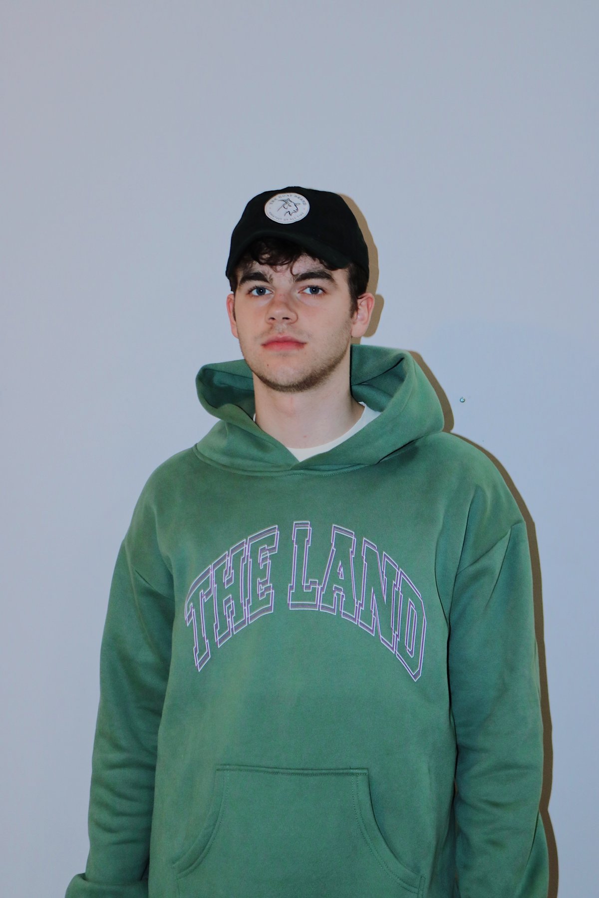 Premium Collection "The Land" Green Hoodie