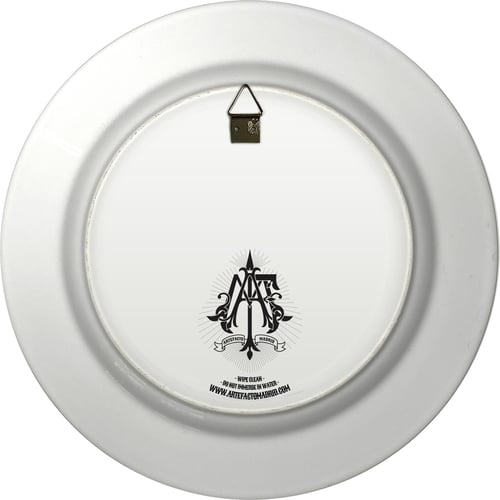 Image of Lover's Eye - Purple - Fine China Plate - #0738
