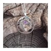 Collier arbre amethyste