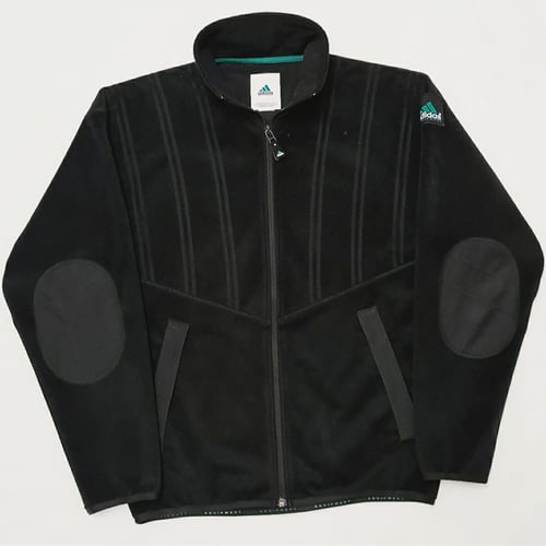 Image of Adidas EQT "Black Velvet" Fleece / Men's Small