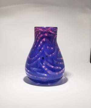 Image of Blue and Fuschia vase 