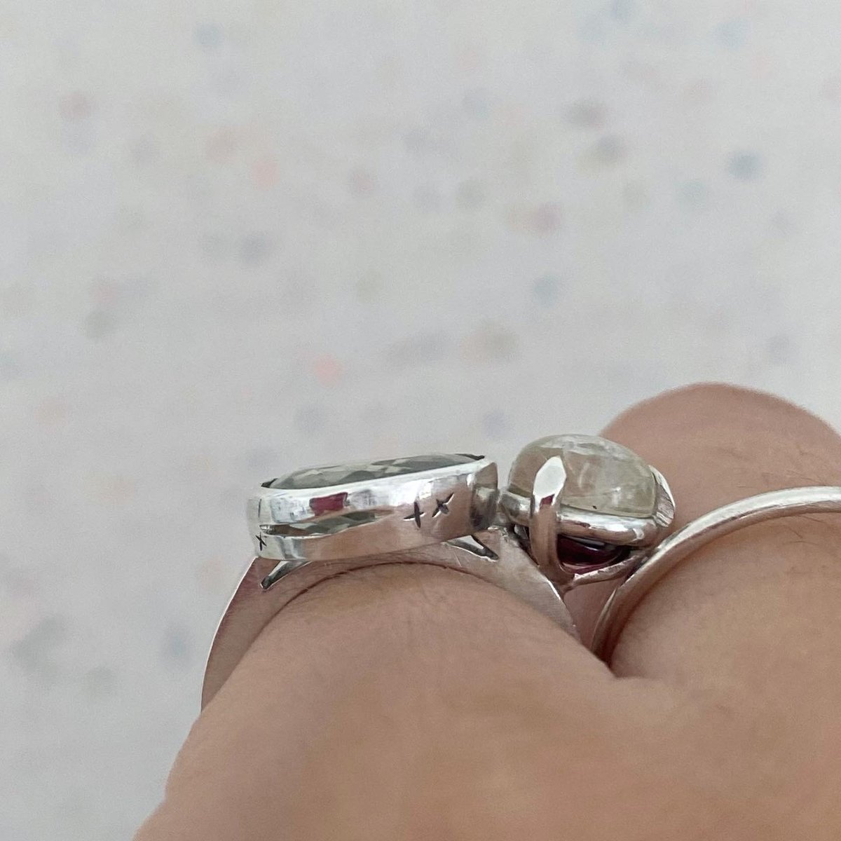 Image of Two stones ring