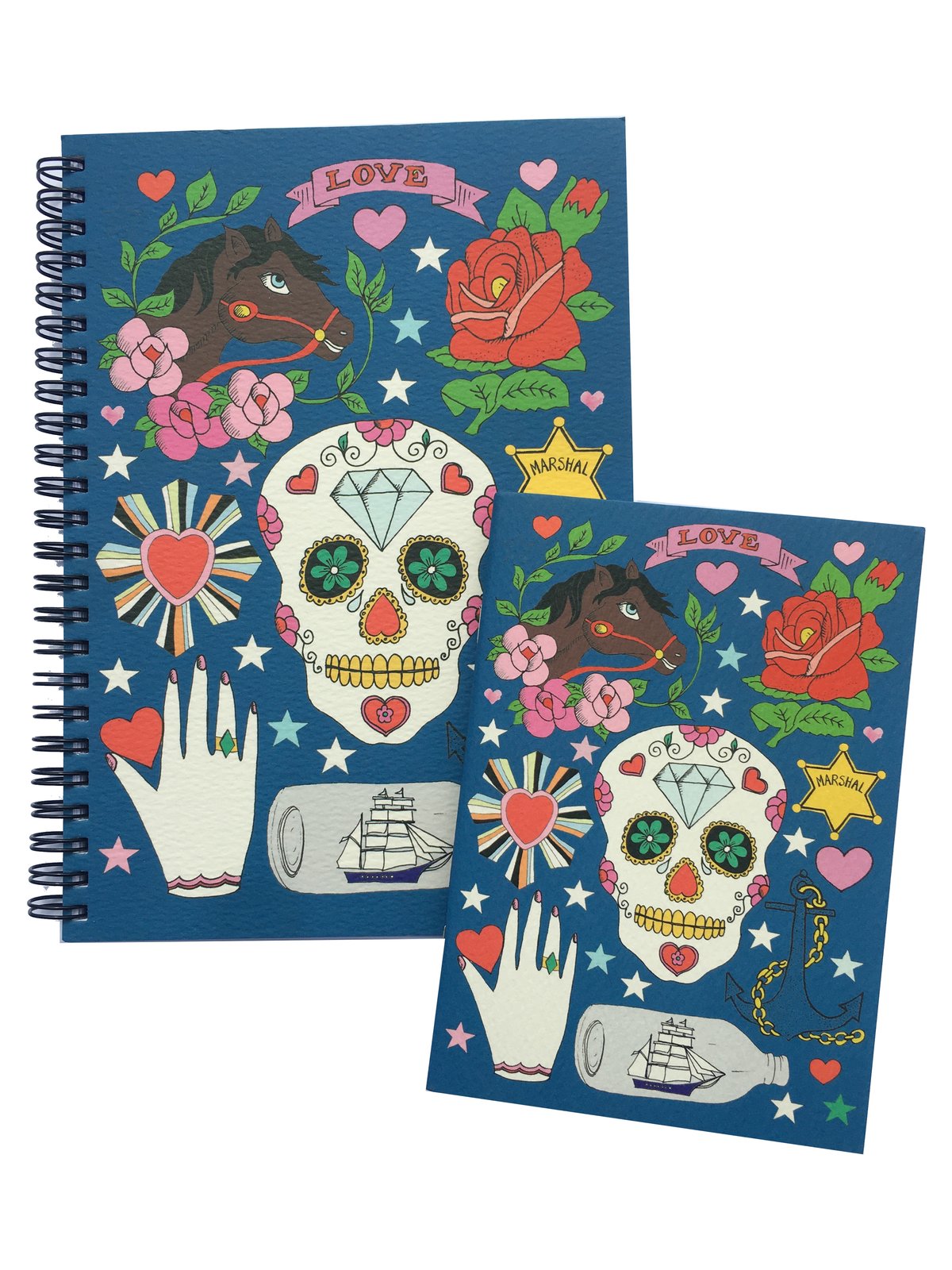 Skull Tattoo Notebook