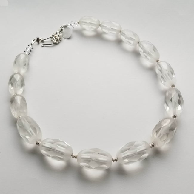 Real ice necklace Clearance