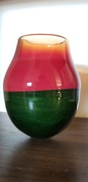 Strawberry/Jackpot encalmo vase 