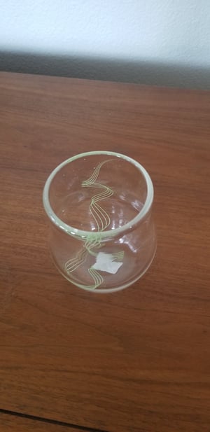 Image of Green twisty cane cup