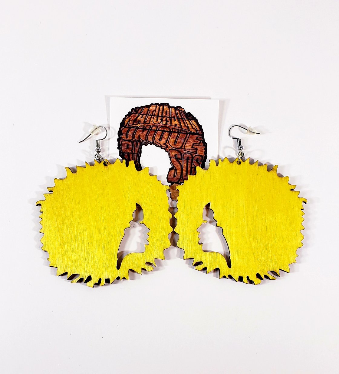 Image of Big Spiked Fro Earrings