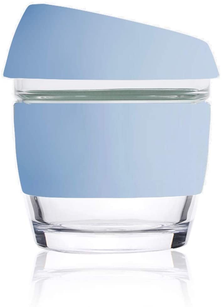 Image of 8oz Blue - Wave Glass