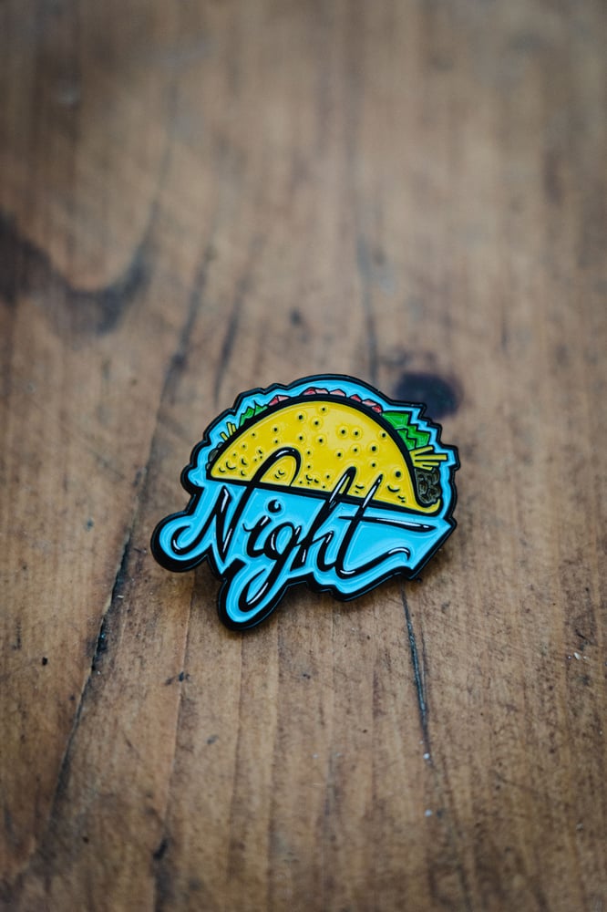 Image of Enamel Pin - Taco Night
