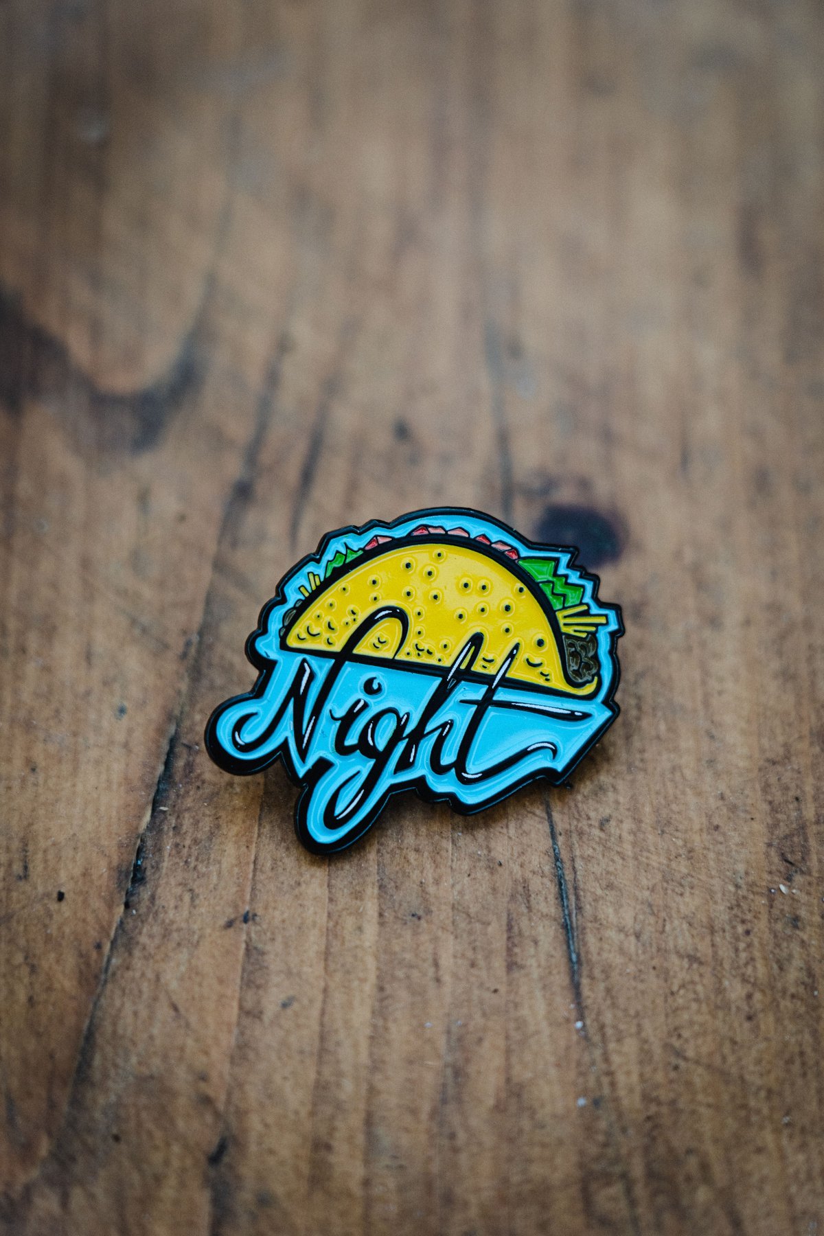 Image of Enamel Pin - Taco Night