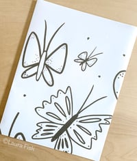 Image 3 of Giant Butterflies Coloring Sheet - 24" x 36"