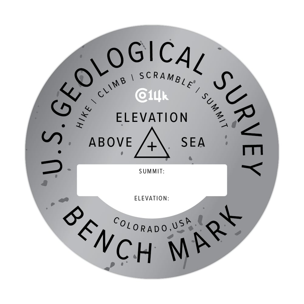 Image of Summit Marker Sticker