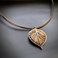 Image 3 of Aspen Leaf Pendant