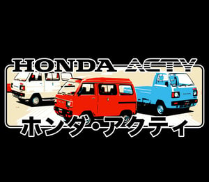 Image of Retro Honda Acty T-Shirt