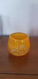 Saffron murrine chip bowl