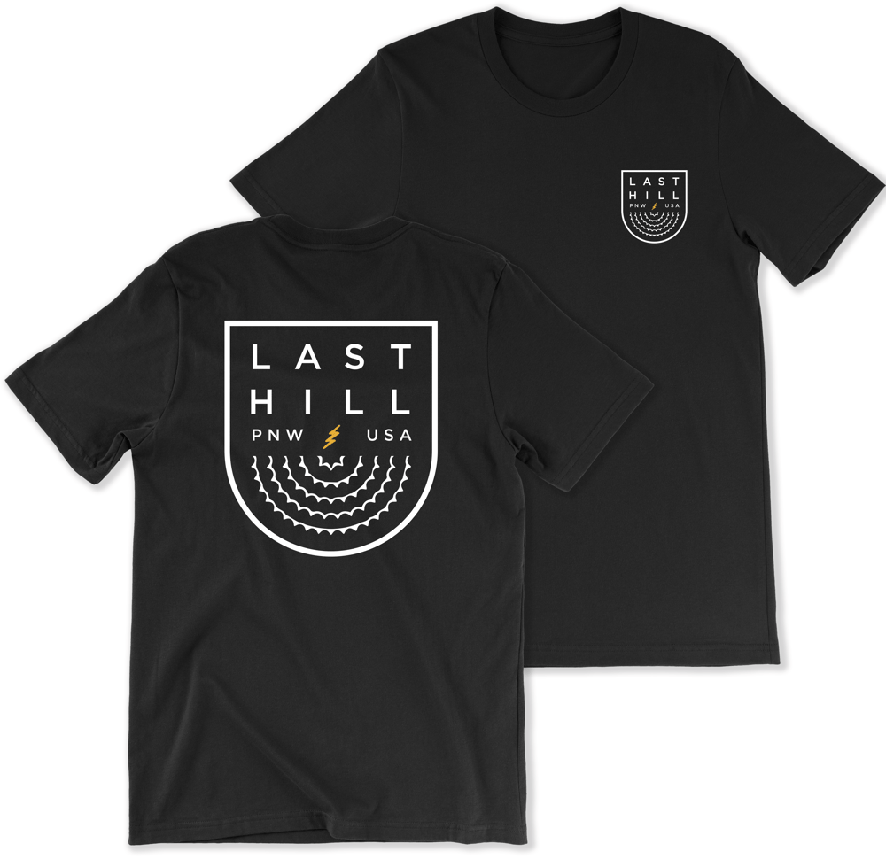 Image of Last Hill - Casette Badge T-shirt