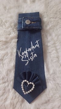 Image 2 of Denim Tie