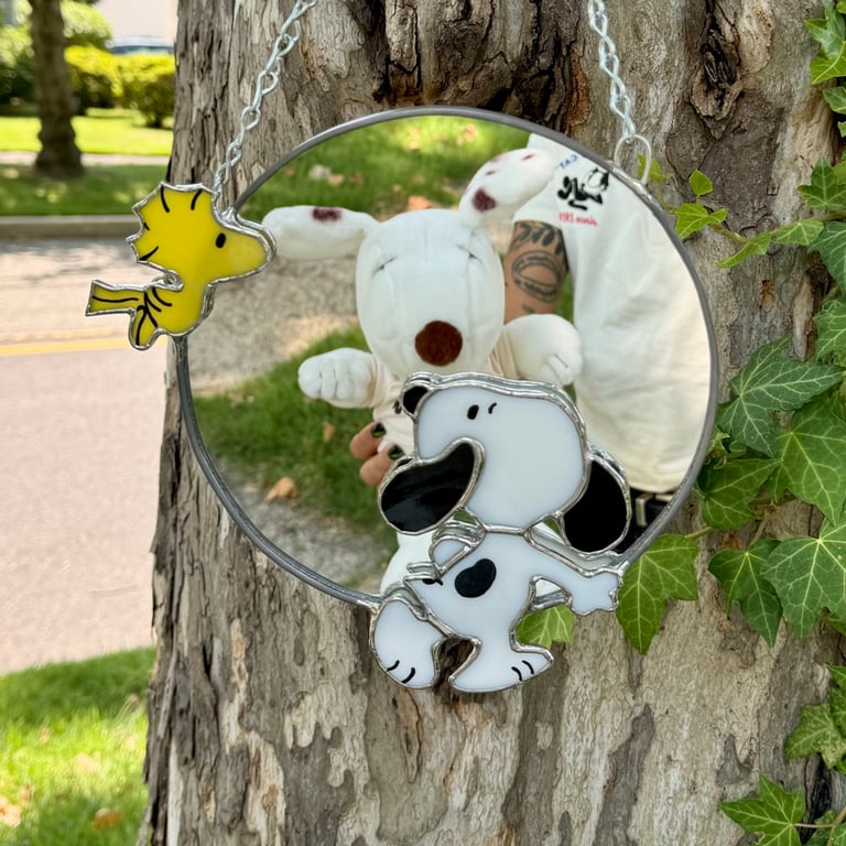 Bird & Beagle Mirror Image 2