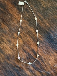 Image 1 of Liquid Silver Pink Conch Stars