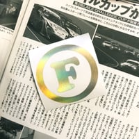 Image 1 of Circle F Logo Vinyl Decal