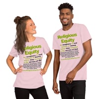 Image 5 of Religious Equity Unisex t-shirt