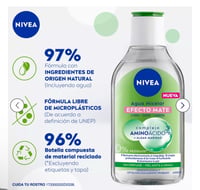 Image 2 of Nivea Agua Micellar efecto matte 