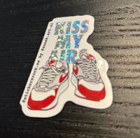 Image 2 of Sneaker Sticker Air Max 1 Red "KISS MY AIRS"